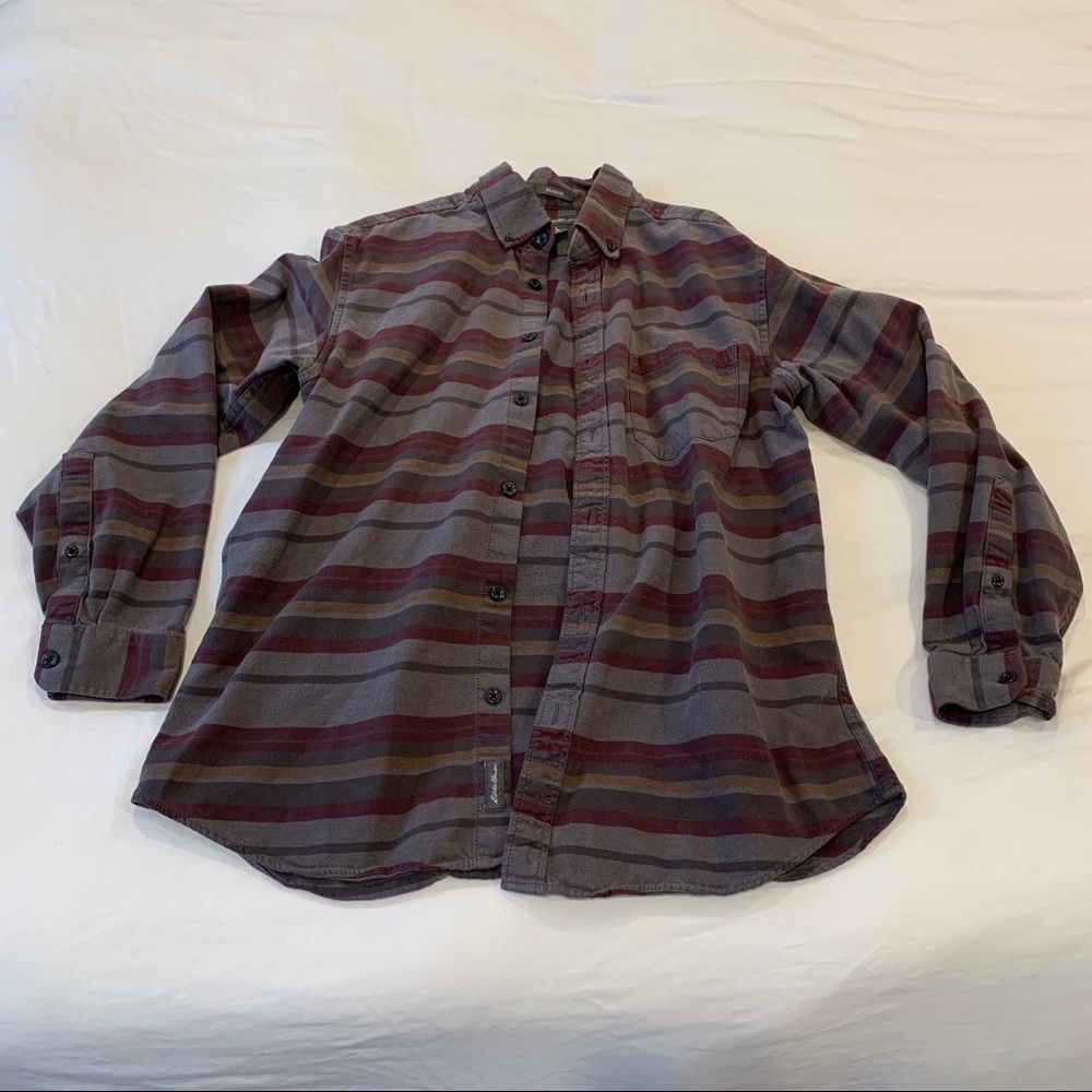 Eddie Bauer LS Flannel _ Size- Men’s M